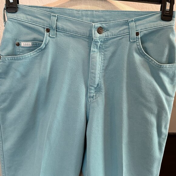 Lee Women's High Rise Jeans - Sky Blue - Picture 3 of 6